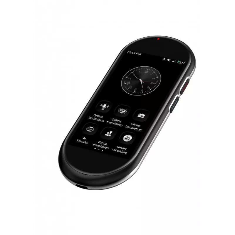 Traduttore vocale portatile MAXCOM MT100 4G, traduzione vocale multilingue, dispositivo compatto