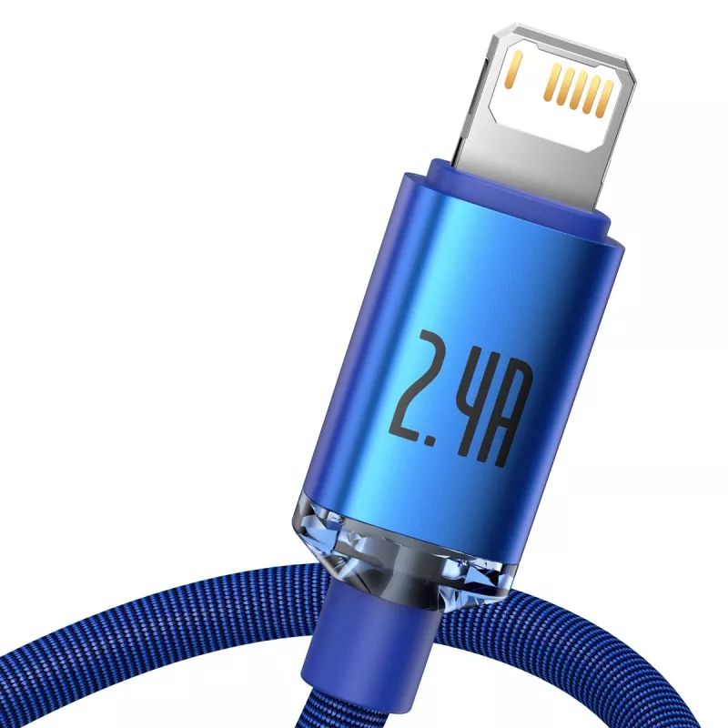 Cavo Lightning Baseus CAJY000003 1,2 m blu 2,4 A