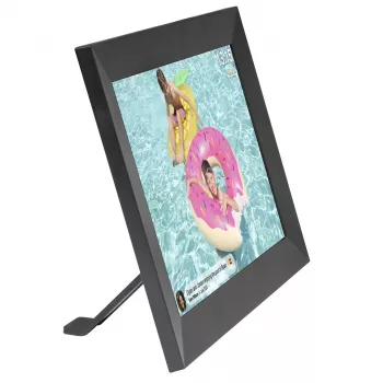 Denver PFF-1024BMK2 cornice digitale nero 25,6 cm (10,1 inch) touchscreen Wi-Fi