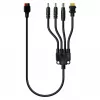 RealPower SP-300E pannello solare pieghevole 300 W, 4 pannelli