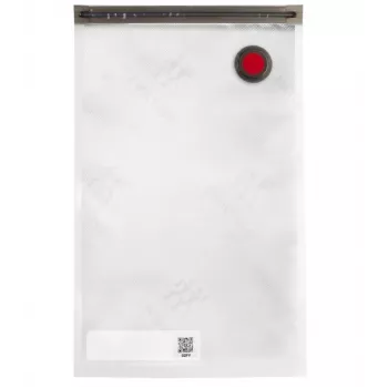 Contenitore per sottovuoto ZWILLING 36807-007-0, contenitore rettangolare in plastica per alimenti, 1,1 l e 2,3 l, coperchio ermetico, rimovibile, bianco traslucido