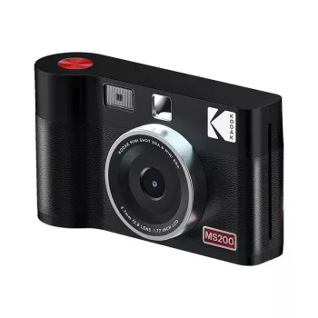 Fotocamera istantanea Kodak Mini Shot 2 Era — fotocamera istantanea portatile con stampante integrata, nero