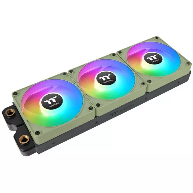 Ventole Thermaltake CT140 EX Reverse ARGB 140mm confezione da 3 - Matcha Green