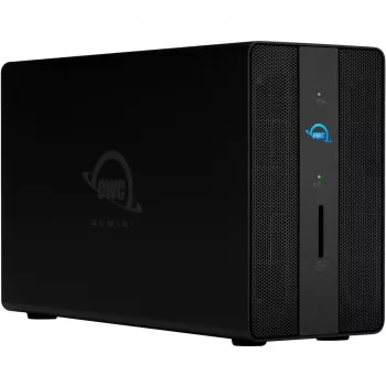 Case di archiviazione e docking RAID hardware OWC Gemini a doppia unità TB3 - Thunderbolt 3 - Thunderbolt