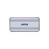 Case per SSD Unitek S1242AGY01-EU USB4 40 Gbit/s, M.2 NVMe, fino a 8 TB, alluminio/plastica, raffreddamento attivo