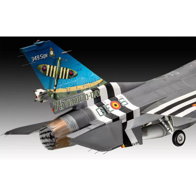 Modellino in plastica aereo REVELL F-16 Falcon 50th Anniversary kit 1:32