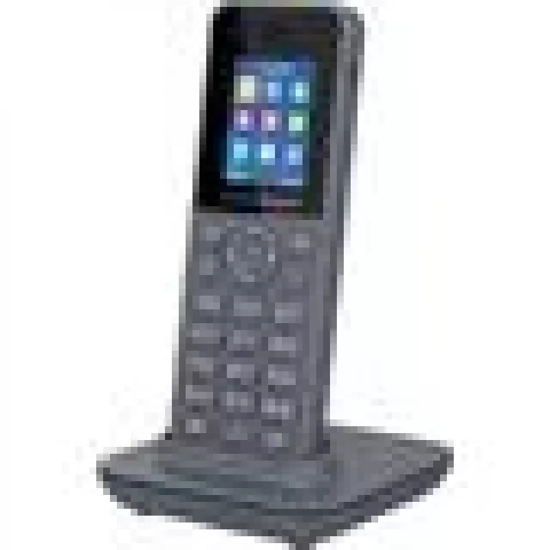 Grandstream DP725 portatile cordless DECT HD, display TFT a colori da 1,8 pollici, 20 account/linee SIP, push-to-talk, grigio