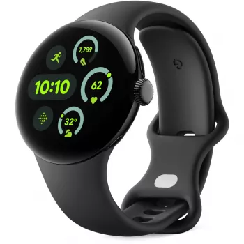 Google - cinturino per smartwatch - taglia L - Obsidian - per Pixel Watch 3 (GA06118-WW)