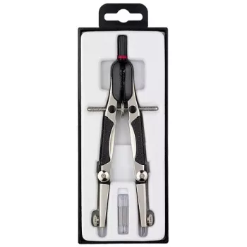 Compasso a balaustra Rotring S0676580 nero acciaio inox