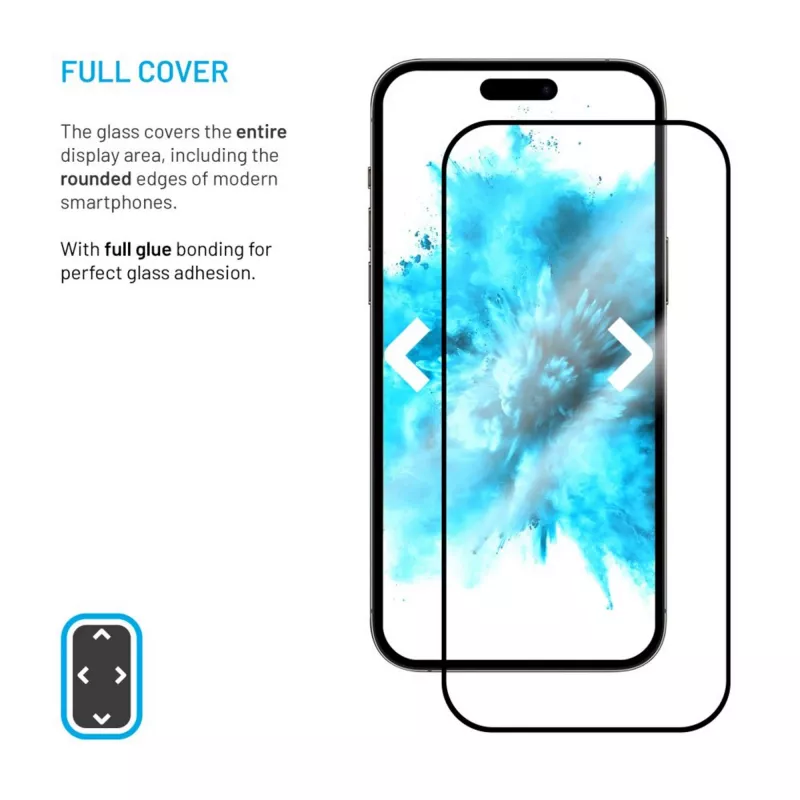 Protezione display in vetro temperato copertura totale per Samsung Galaxy A17 (4G/5G) di FIXED