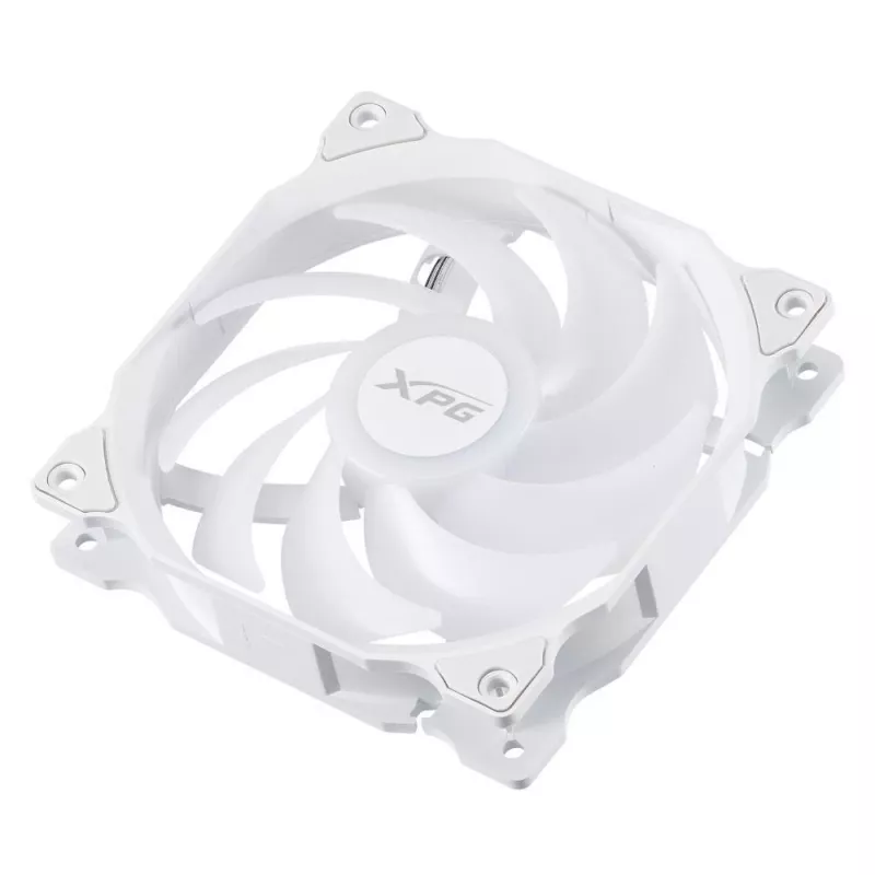 XPG VENTO 120 ARGB PWM (confezione da 3) bianco, ventola, 12 cm, 300 U/min, 1850 U/min, bianco
