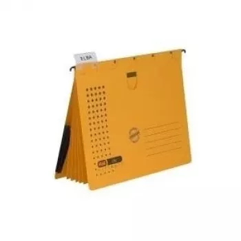 Cartella personale in cartone Elba 5 Chic ULTIMATE, giallo