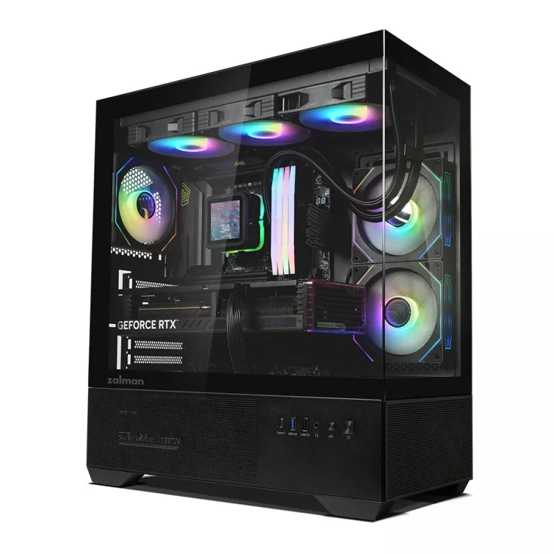 Case PC CHRONIX V2 Mid Tower ventole ARGB x3 nero