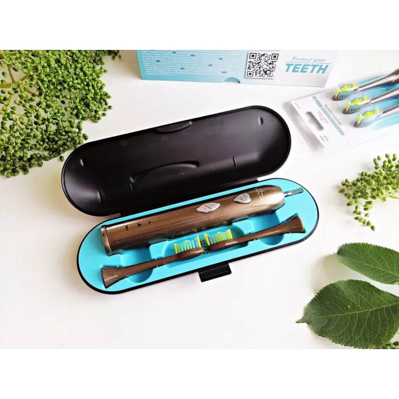 Spazzolino Media-Tech SONIC WAVECLEAN adulti marrone