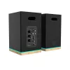 Blaupunkt BS60BK Casse da scaffale LED, Bluetooth, HDMI ARC, nero