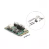 Adattatore interno parallelo RS-232 Mini PCI Express DeLOCK 95277 verde