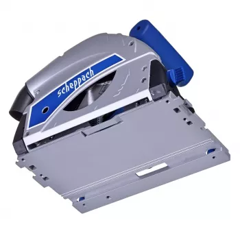 Sega circolare Scheppach PL55, 1200 W, 230 V, lama Ø160 mm, 24 denti, profondità di taglio 49,5 mm (90°), inclinabile, legno