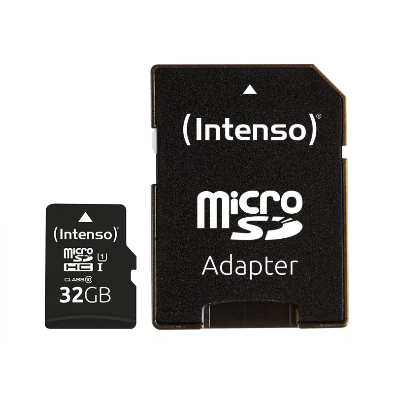 Scheda di memoria Intenso 32GB MicroSD UHS-I Class 10 3424480