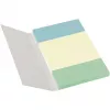 Etichette indice Herlitz 50033447 adesive 160 fogli blu verde giallo
