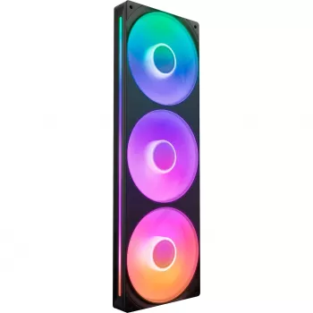 NZXT F360 RGB Core 360mm ARGB confezione da 3 nero
