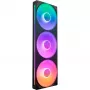 NZXT F360 RGB Core 360mm ARGB confezione da 3 nero