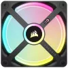 Corsair CO-9051001-WW iCUE LINK QX120 RGB ventola per case, 120 mm, PWM, con sensore di temperatura, nera