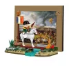 Set da costruzione Cobi Napoleone battaglia di Mosca 145 pezzi kit di montaggio diorama storico