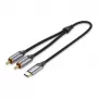 Vention cavo audio USB-C a 2RCA maschio, 1m