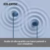 Sony IER-EX15C Cuffie con filo In-Ear Chiamate/Musica USB Type-C Blu