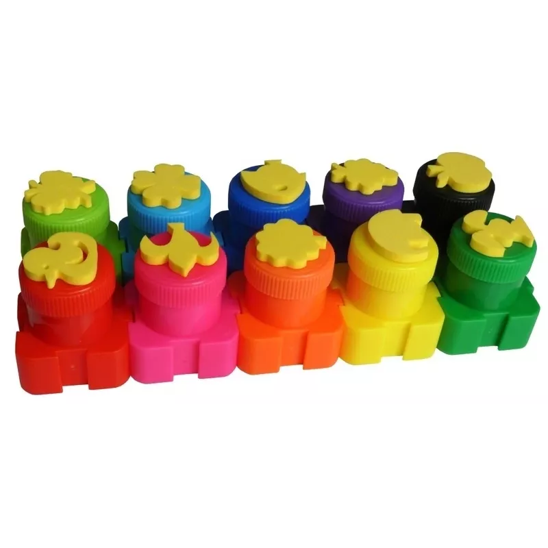 Colorino colori a dita per bambini 10 colori