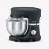 Robot da cucina Severin KM 3898 1000 W 5,5 L nero acciaio spazzolato argento