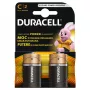 (C X 4 pezzi) Duracell AA, AAA, D, C, 2032, 9V (LR14 LR20 6LR61 CR2032 assortimento) batterie