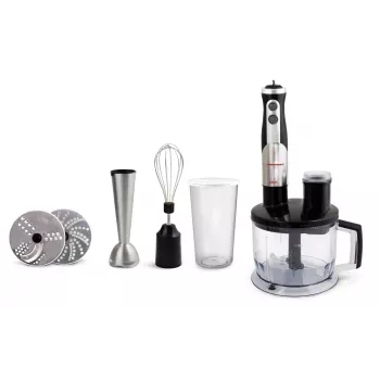 Esperanza EKM004 frullatore a immersione 0,6 L nero, argento, trasparente 800 W