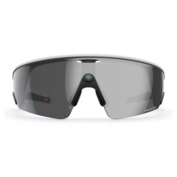META Oakley Vanguard, Meta AI, bianco, Prizm nero occhiali AI