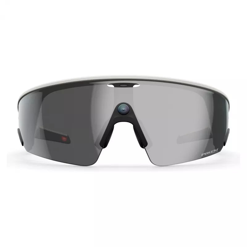 META Oakley Vanguard, Meta AI, bianco, Prizm nero occhiali AI