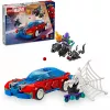 LEGO Marvel 76279 Spider-Man auto da corsa e Venom Green Goblin set di costruzioni
