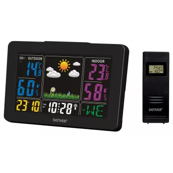 Stazione meteo digitale Denver WS-540 nero