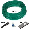 Set di cavi 700 m², cavo perimetrale verde, per robot tagliaerba FREELEXO