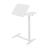 Supporto mobile per scrivania/laptop Maclean, bianco, regolazione in altezza 76-109 cm, max 30 kg, MC-120 W