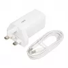 iBOX C-65 bianco, caricabatterie universale GaN 65W spina UK