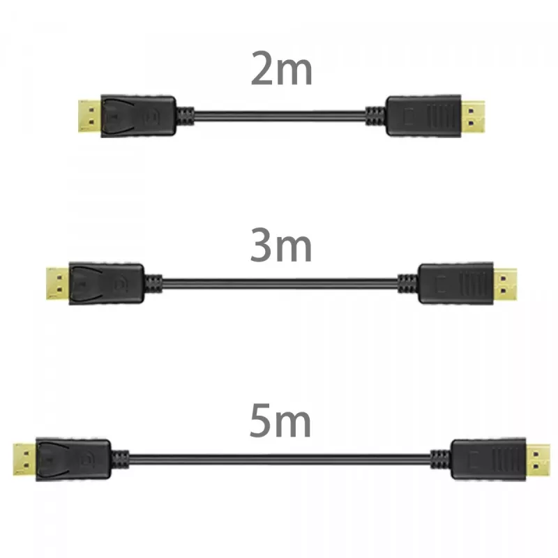 Cavo DisplayPort Unitek Y-C609BK — 3 m, connettore maschio-maschio, nero