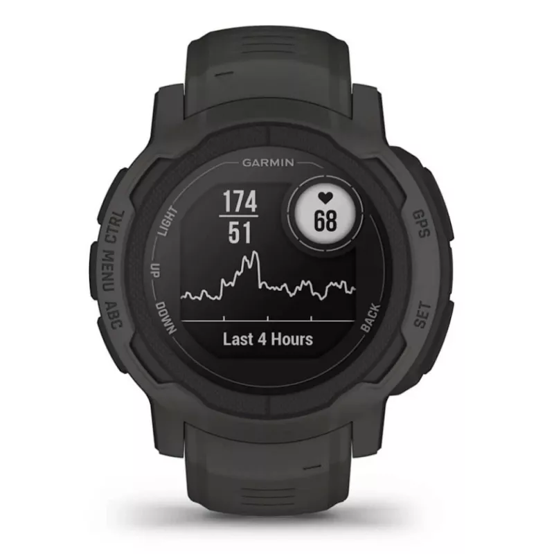 Garmin Instinct 2 2.29 cm (0.9) MIP 45 mm Digitale 176 x 176 Pixel Grafite GPS (satellitare)