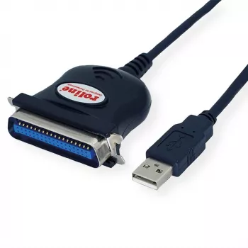 ROLINE 12.02.1092 adattatore cavo IEEE 1284 USB-A nero (12.02.1092)