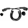 Cavo di ricarica auto elettrica 19.08.0055, nero, Tipo 1, Tipo 2, dritto, dritto, IP54, IP65