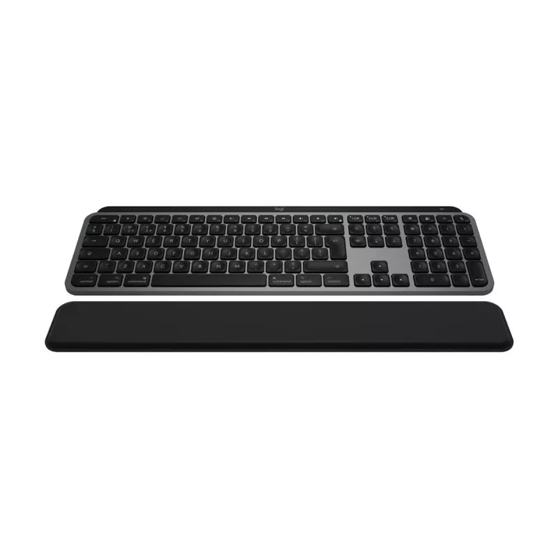 Logitech MX Keys S Combo per Mac, wireless, layout DE set tastiera e mouse, tasti e funzioni ottimizzati per macOS