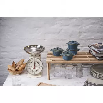 Staub Mini Cocotte rotonda, 4 pz. - 200ml, turchese antico