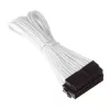 SilverStone PP07-MBW - prolunga di alimentazione - ATX, 24 pin (M) - ATX, 24 pin (F) - 30cm - bianco (SST-PP07-MBW)