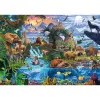 Puzzle 1000 pezzi, Schmidt Spiele Panorama of the Animal World, modello 58866