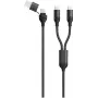 Cavo USB 2GO 797367 1,2 m USB A/USB C 2 x USB C nero