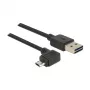 Cavo USB DeLOCK 83847 USB 2.0 0,5 m USB A Micro-USB B nero